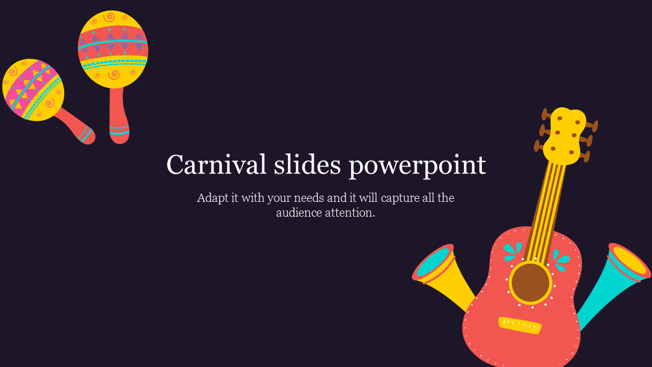 Carnival Slides PowerPoint Template and Google Slides